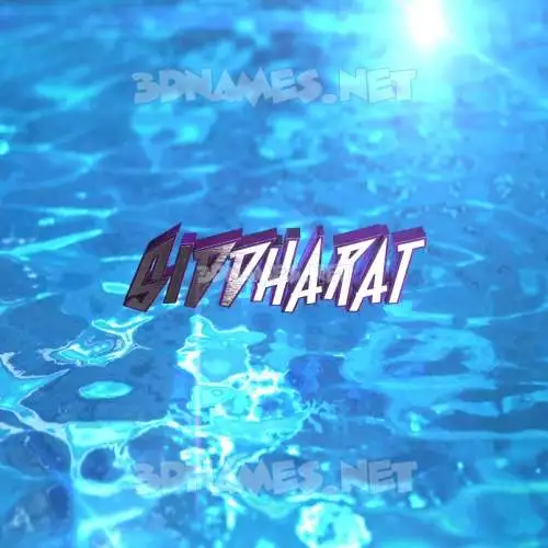 siddharat in Water 2015 style - 3D name wallpaper