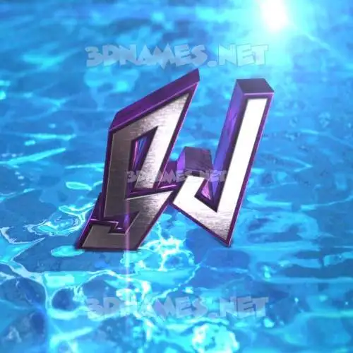 sj in Water 2015 style - 3D name wallpaper sj in Water 2015 style - 3D name wallpaper