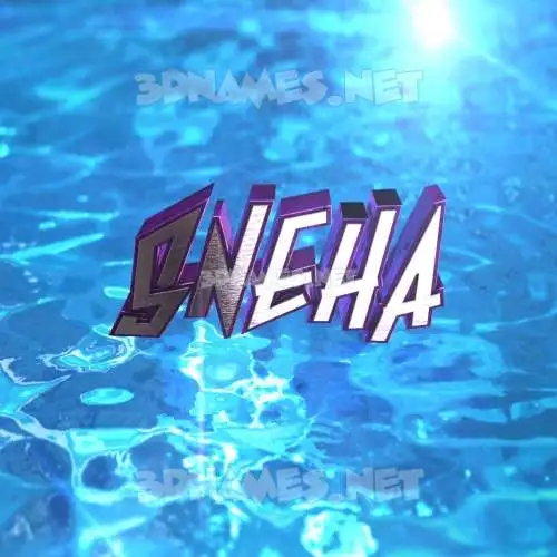 sneha in Water 2015 style - 3D name wallpaper sneha in Water 2015 style - 3D name wallpaper