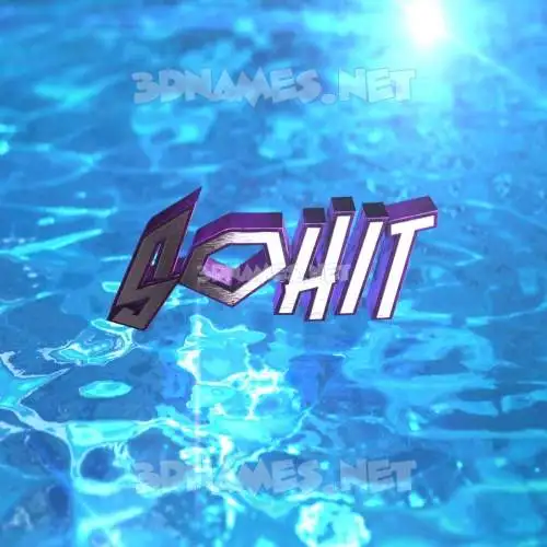 sohit in Water 2015 style - 3D name wallpaper sohit in Water 2015 style - 3D name wallpaper
