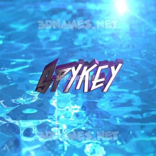spykey in Water 2015 style - 3D name wallpaper spykey in Water 2015 style - 3D name wallpaper