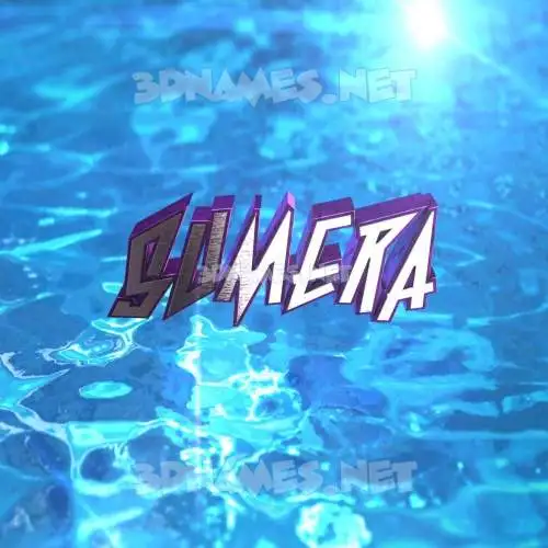 sumera in Water 2015 style - 3D name wallpaper sumera in Water 2015 style - 3D name wallpaper