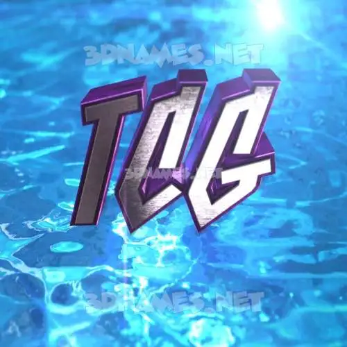 tcg in Water 2015 style - 3D name wallpaper tcg in Water 2015 style - 3D name wallpaper
