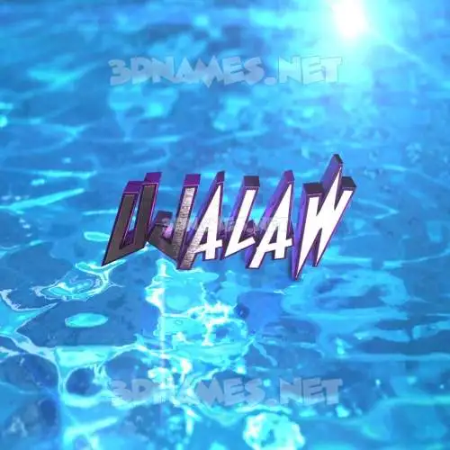 ujalaw in Water 2015 style - 3D name wallpaper ujalaw in Water 2015 style - 3D name wallpaper