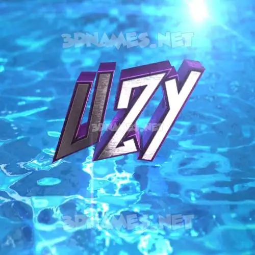 uzy in Water 2015 style - 3D name wallpaper uzy in Water 2015 style - 3D name wallpaper