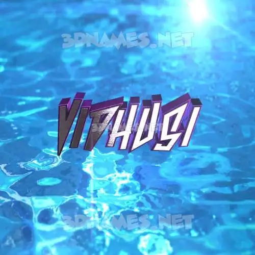 vidhusi in Water 2015 style - 3D name wallpaper vidhusi in Water 2015 style - 3D name wallpaper