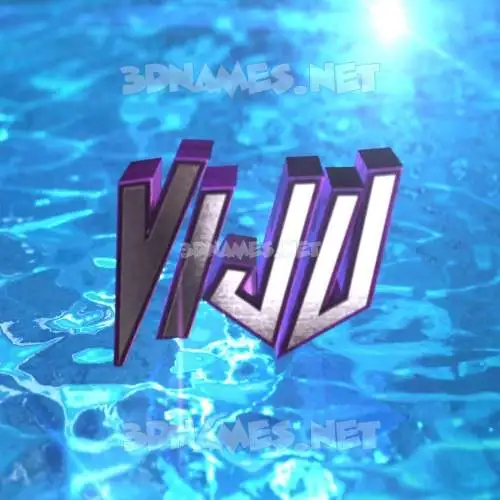 viju in Water 2015 style - 3D name wallpaper viju in Water 2015 style - 3D name wallpaper