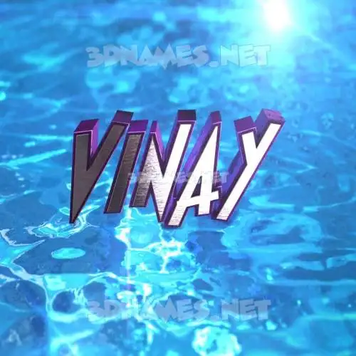 vinay in Water 2015 style - 3D name wallpaper vinay in Water 2015 style - 3D name wallpaper