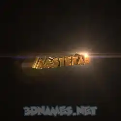 aasiftab in Golden Sparkle style - 3D name wallpaper