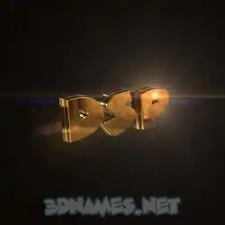 dsp in Golden Sparkle style - 3D name wallpaper