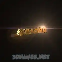 mrsonu in Golden Sparkle style - 3D name wallpaper