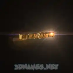 niraimathi in Golden Sparkle style - 3D name wallpaper