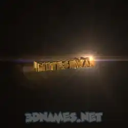 niteshwar in Golden Sparkle style - 3D name wallpaper