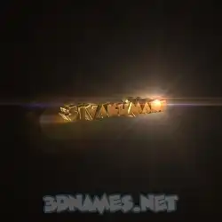 sivakumari in Golden Sparkle style - 3D name wallpaper