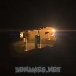 tr in Golden Sparkle style - 3D name wallpaper