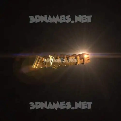 aimable in Golden Sparkle style - 3D name wallpaper aimable in Golden Sparkle style - 3D name wallpaper