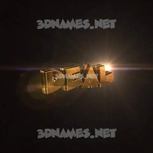 deal in Golden Sparkle style - 3D name wallpaper deal in Golden Sparkle style - 3D name wallpaper