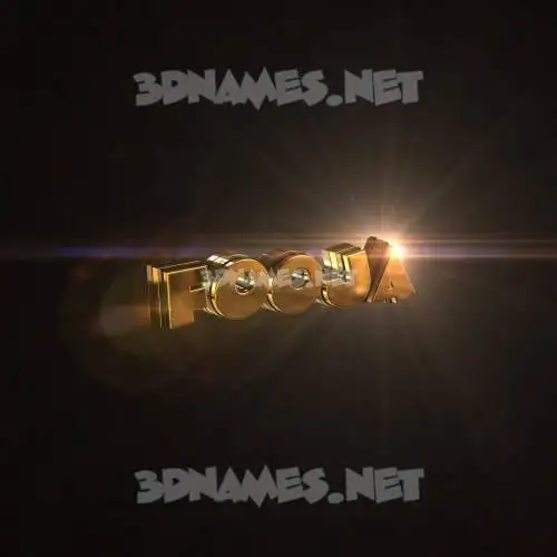 fooja in Golden Sparkle style - 3D name wallpaper fooja in Golden Sparkle style - 3D name wallpaper