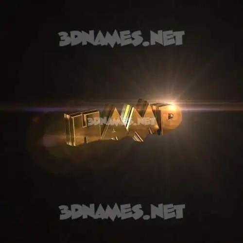 hamd in Golden Sparkle style - 3D name wallpaper hamd in Golden Sparkle style - 3D name wallpaper
