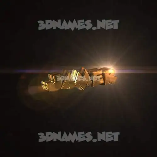 jamer in Golden Sparkle style - 3D name wallpaper jamer in Golden Sparkle style - 3D name wallpaper