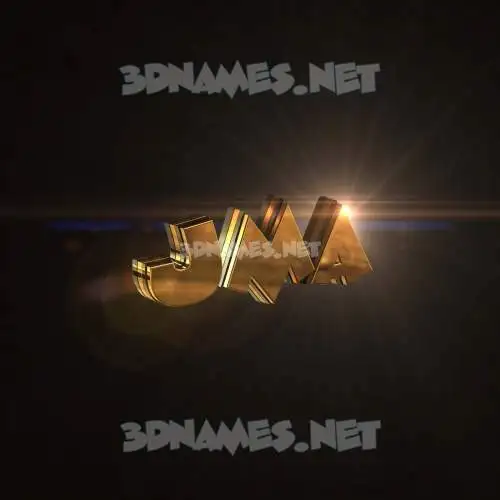 jma in Golden Sparkle style - 3D name wallpaper jma in Golden Sparkle style - 3D name wallpaper