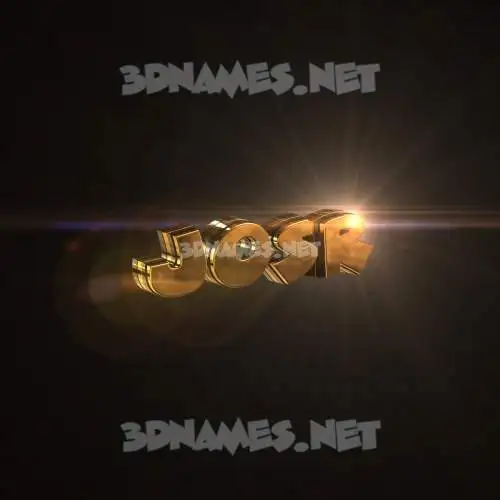 josr in Golden Sparkle style - 3D name wallpaper josr in Golden Sparkle style - 3D name wallpaper