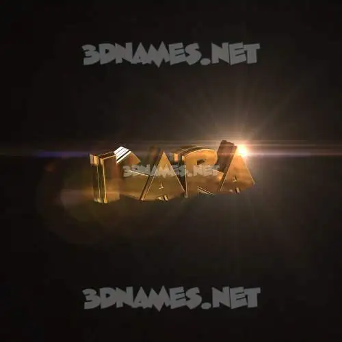 kara in Golden Sparkle style - 3D name wallpaper kara in Golden Sparkle style - 3D name wallpaper