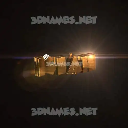 kiah in Golden Sparkle style - 3D name wallpaper kiah in Golden Sparkle style - 3D name wallpaper