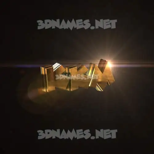 kkm in Golden Sparkle style - 3D name wallpaper kkm in Golden Sparkle style - 3D name wallpaper