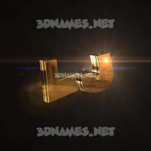 lj in Golden Sparkle style - 3D name wallpaper lj in Golden Sparkle style - 3D name wallpaper