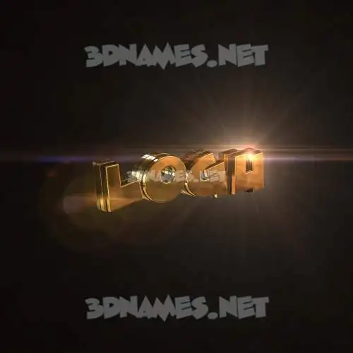 logu in Golden Sparkle style - 3D name wallpaper logu in Golden Sparkle style - 3D name wallpaper