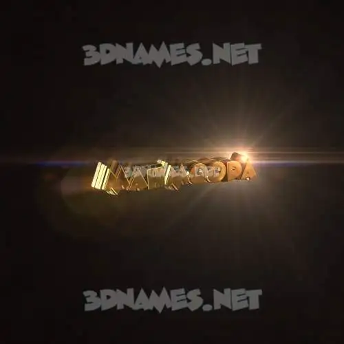 mahmooda in Golden Sparkle style - 3D name wallpaper