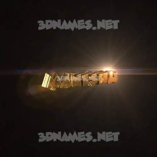 manishu in Golden Sparkle style - 3D name wallpaper