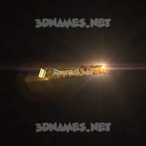 masterbating in Golden Sparkle style - 3D name wallpaper masterbating in Golden Sparkle style - 3D name wallpaper