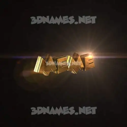 meme in Golden Sparkle style - 3D name wallpaper meme in Golden Sparkle style - 3D name wallpaper