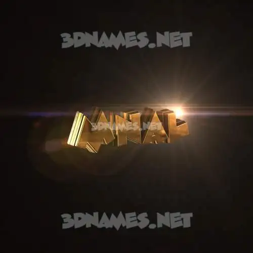 mnal in Golden Sparkle style - 3D name wallpaper mnal in Golden Sparkle style - 3D name wallpaper