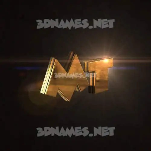 mt in Golden Sparkle style - 3D name wallpaper mt in Golden Sparkle style - 3D name wallpaper