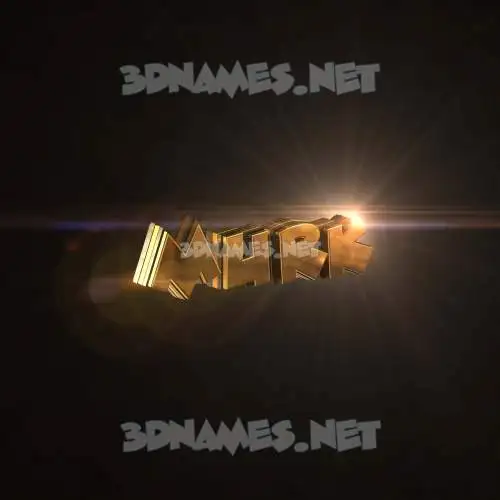 murk in Golden Sparkle style - 3D name wallpaper murk in Golden Sparkle style - 3D name wallpaper