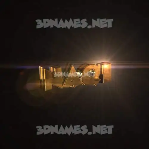 naqi in Golden Sparkle style - 3D name wallpaper naqi in Golden Sparkle style - 3D name wallpaper