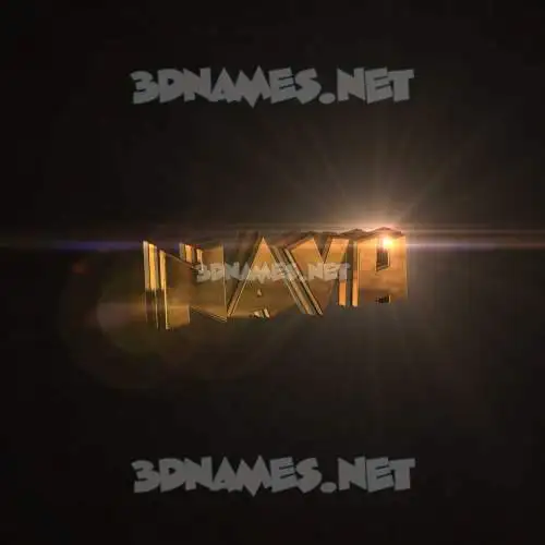 navu in Golden Sparkle style - 3D name wallpaper navu in Golden Sparkle style - 3D name wallpaper