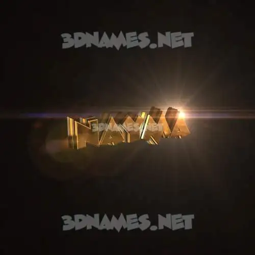 nayma in Golden Sparkle style - 3D name wallpaper nayma in Golden Sparkle style - 3D name wallpaper
