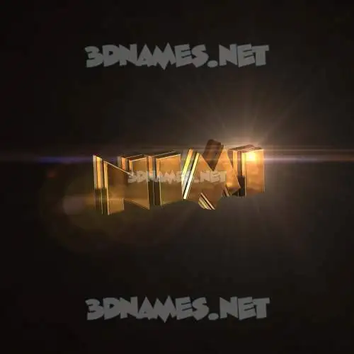 nimi in Golden Sparkle style - 3D name wallpaper nimi in Golden Sparkle style - 3D name wallpaper