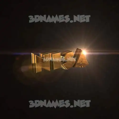 nisa in Golden Sparkle style - 3D name wallpaper nisa in Golden Sparkle style - 3D name wallpaper
