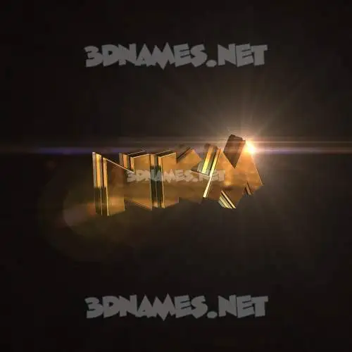nkm in Golden Sparkle style - 3D name wallpaper nkm in Golden Sparkle style - 3D name wallpaper