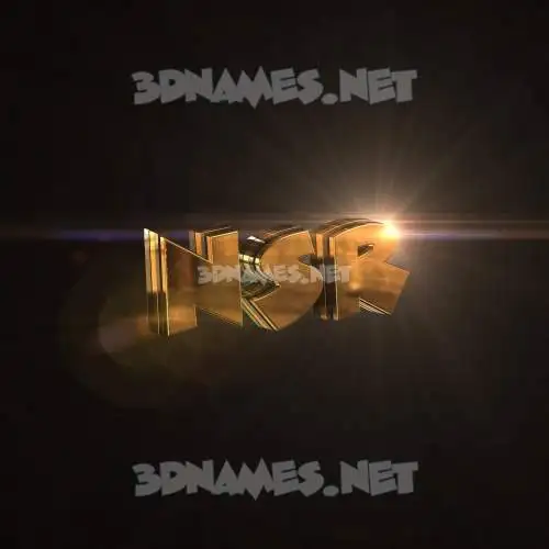 nsr in Golden Sparkle style - 3D name wallpaper nsr in Golden Sparkle style - 3D name wallpaper