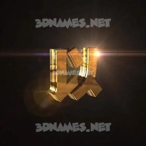 以 in Golden Sparkle style - 3D name wallpaper 以 in Golden Sparkle style - 3D name wallpaper