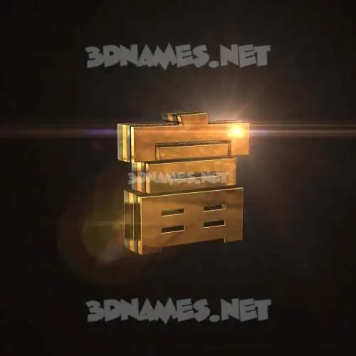 富 in Golden Sparkle style - 3D name wallpaper 富 in Golden Sparkle style - 3D name wallpaper