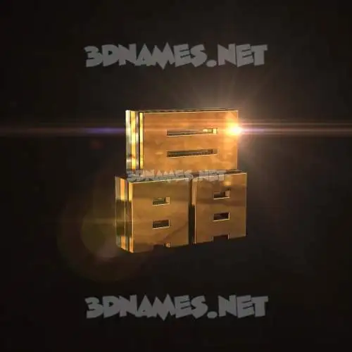 晶 in Golden Sparkle style - 3D name wallpaper 晶 in Golden Sparkle style - 3D name wallpaper