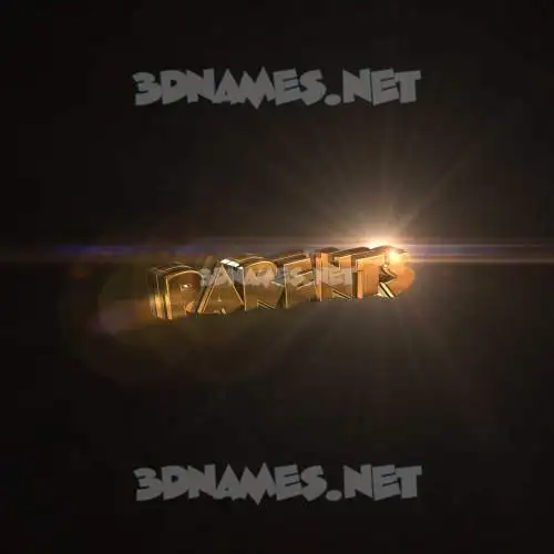 parents in Golden Sparkle style - 3D name wallpaper parents in Golden Sparkle style - 3D name wallpaper