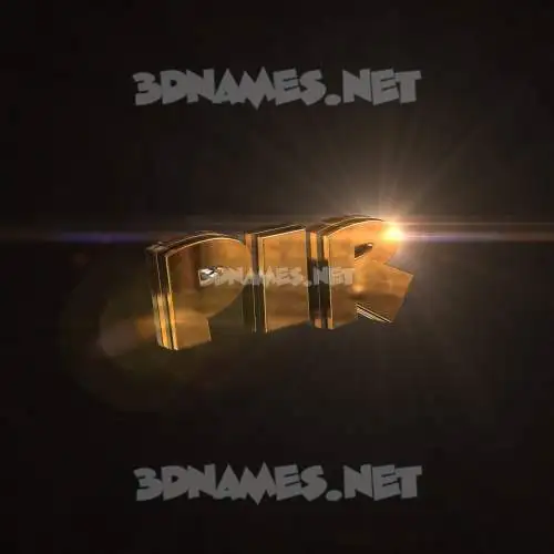 pir in Golden Sparkle style - 3D name wallpaper pir in Golden Sparkle style - 3D name wallpaper